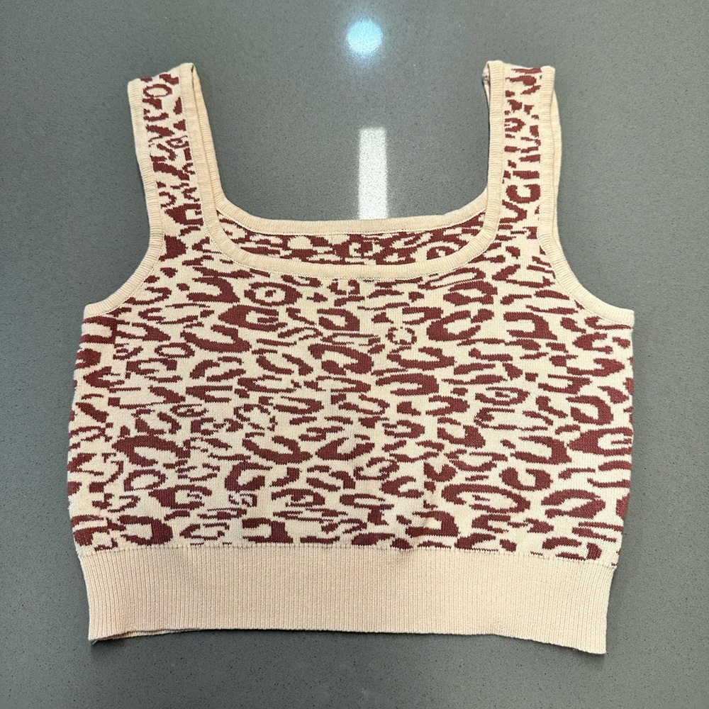 Animal print crop top - Picture 3 of 9